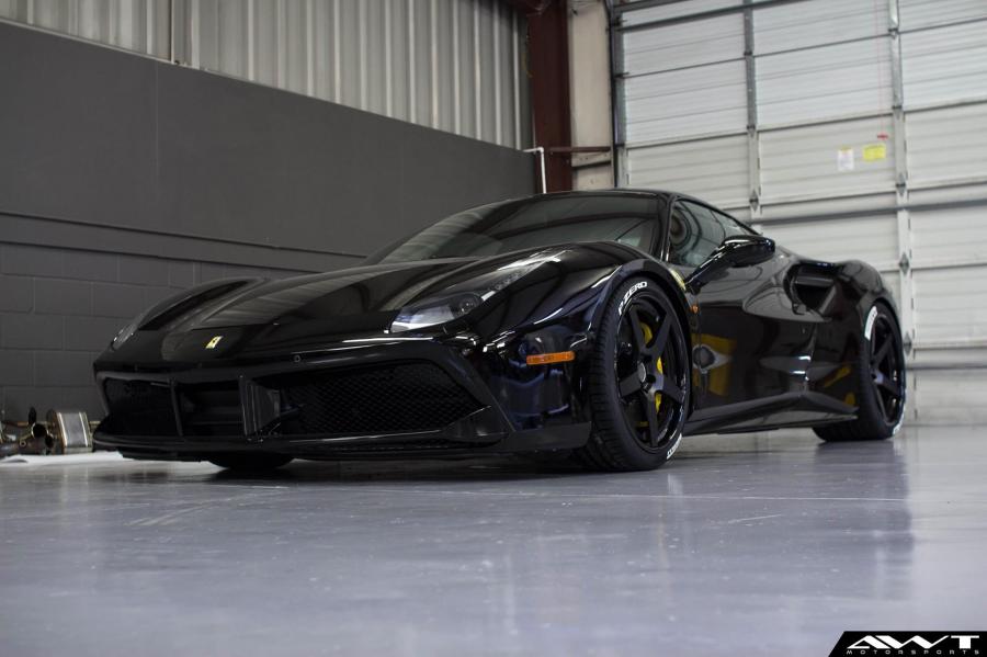 Ferrari 488 GTB by AWT Motorsports on HRE Wheels '2016